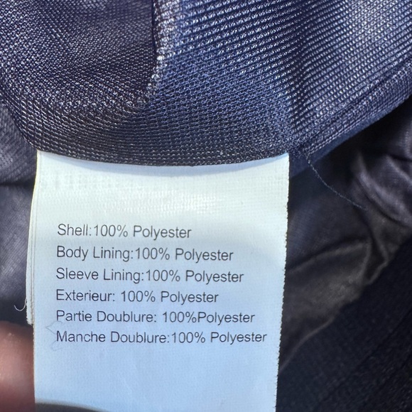 Navy Golf Windbreaker Jacket for All-Weather Comfort - Picture 5 of 9